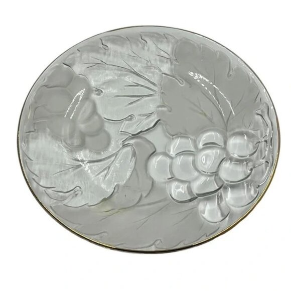 Glass Dessert / Appetizer Plates - Set of 8 - Picture 2 of 3